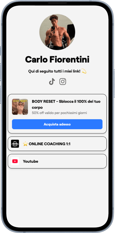 Carlo phone mockup